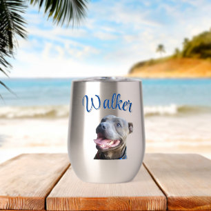 Walker Naam Met Staffy Bull Terrier, 