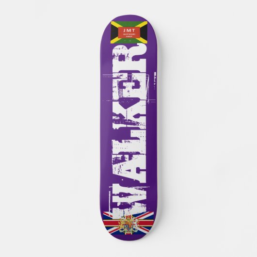 WALKER  OFFICIEEL  UK Skateboard (Voorkant)