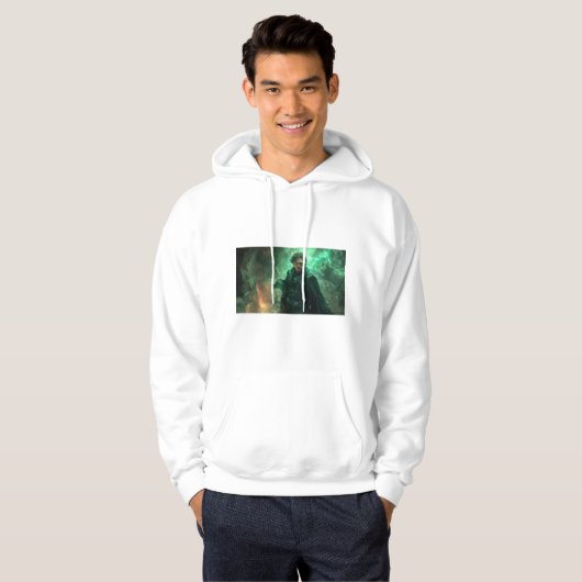 Walker Reed Hero Pose Hoodie (Voorkant volledig)