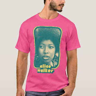 Walker Retro stijl feministische icoon T-shirt