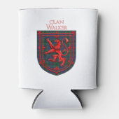 Walker Tartan Scottish Plaid Lion Rampant Blikjeskoeler (Voorkant)