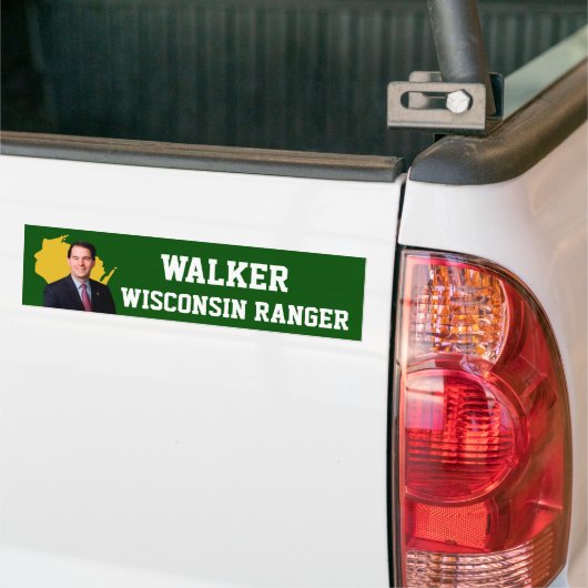 Walker Wisconsin Ranger Bumpersticker (Op Truck)