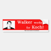 Walker Works voor Koch Bumpersticker (Voorkant)