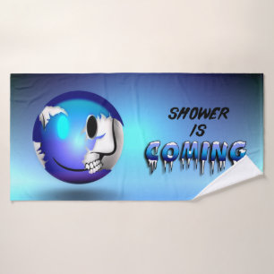 Walkermoji-badhanddoek Badhanddoek