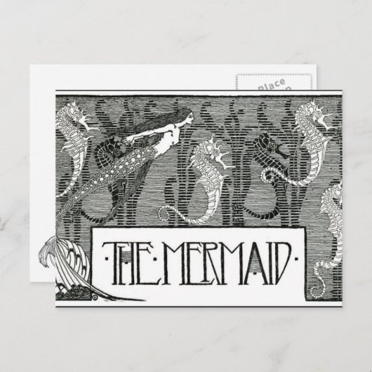 Walker's Natuur en Myth Illustrations Briefkaart (Voorkant / Achterkant)