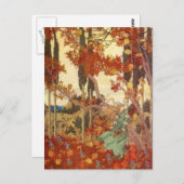 Walker's Natuur en Myth Illustrations Briefkaart (Voorkant / Achterkant)