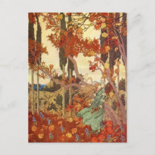 Walker's Natuur en Myth Illustrations Briefkaart