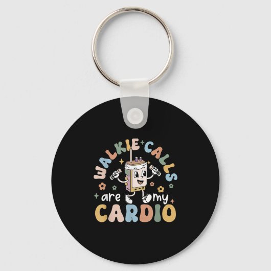 Walkie Calls zijn mijn cardio Sleutelhanger (Voorkant)