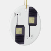 Walkie-Talkie Keramisch Ornament (Rechts)