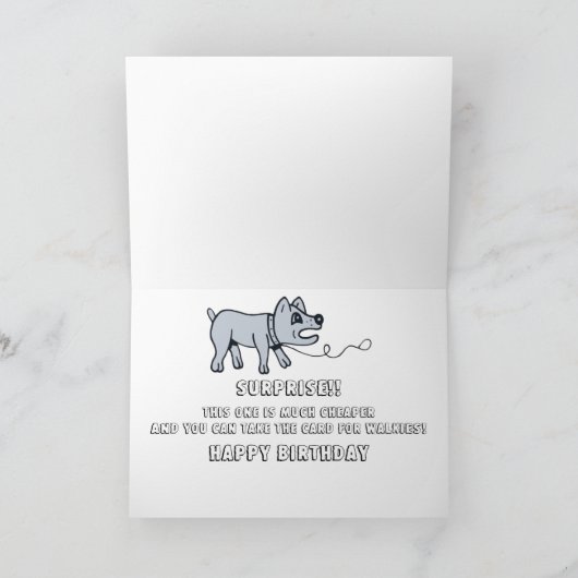 Walkies, Doggy. Kaart (Binnen)