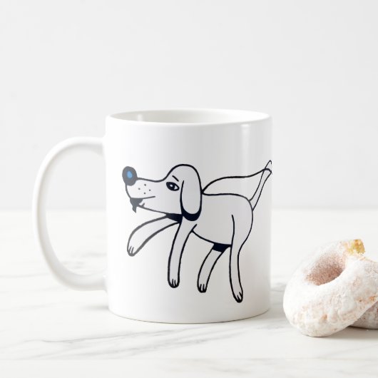 Walkies, Doggy. Koffiemok (Met donut)