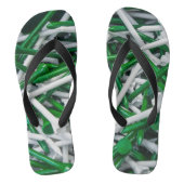 Walkin on Golf T - shirts Sandals Teenslippers (Voetbed)