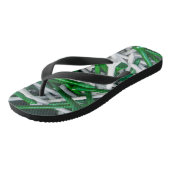 Walkin on Golf T - shirts Sandals Teenslippers (Schuin)