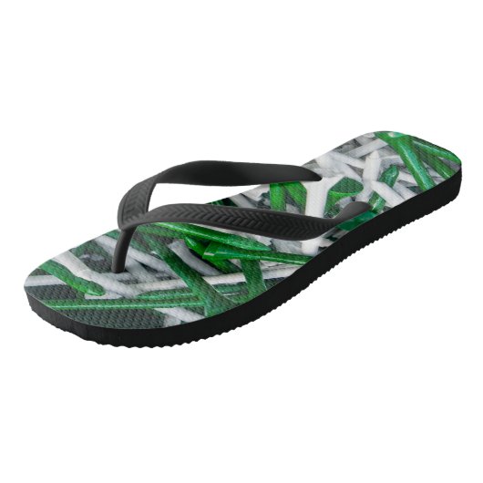 Walkin on Golf T - shirts Sandals Teenslippers (Schuin)