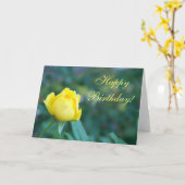 Walkin' on Sunshine Kaart - Verjaardag (Gele Bloem)