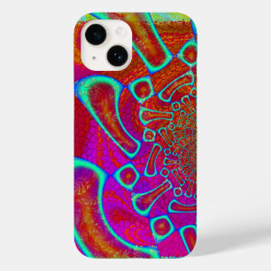 Walkin' op Sun Shine Psychedelic 3D Case-Mate iPhone Case
