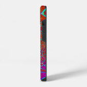 Walkin' op Sun Shine Psychedelic 3D iPhone Hoesje (Linkerkant)