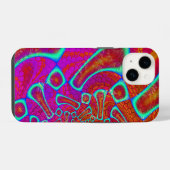 Walkin' op Sun Shine Psychedelic 3D iPhone Hoesje (Achterkant horizontaal)