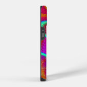 Walkin' op Sun Shine Psychedelic 3D iPhone Hoesje (Rechterkant)