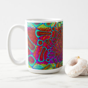 Walkin' op Sun Shine Psychedelic 3D Koffiemok