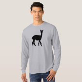 Walking Alpaca T-shirt (Voorkant volledig)