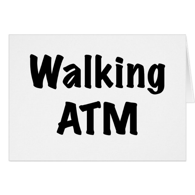 Walking ATM (Voorkant Horizontaal)