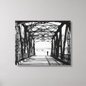 Walking Away Canvas Afdruk (Voorkant)