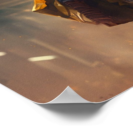 Walking Banjo Poster (Hoek)