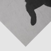 Walking Black Cat | Cool Kat Lover's Tissuepapier (Detail)