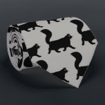 Walking Black Cats Patroon | Koele Katten Stropdas<br><div class="desc">Deze coole zwarte stropdas van kattenpatronen is een geweldig cadeau voor kattenvaders! Een leuk cadeautje voor de man die een stropdas draagt voor zaken,  of voor speciale evenementen zoals vakantieprogramma's en bruiloften. Een nieuwe Vaderdag,  verjaardag of kerstcadeau die elke kat op prijs stelt.</div>