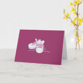 Walking Buddy-verjaardagskaart Kaart (Gele Bloem)