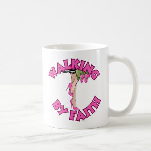 Walking by Faith - Inspirerend Christelijke quote Koffiemok