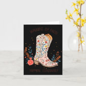 Walking By Faith Tripng Constantly Christian Weste Kaart (Gele Bloem)