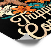 Walking By Faith Tripng Constantly Funny Jesus Chr Poster (Hoek)