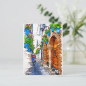 Walking Cordoba's Alley-Spain Briefkaart (Staand voorkant)