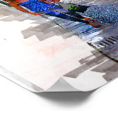 Walking Cordoba's Alley - Spanje Poster (Hoek)