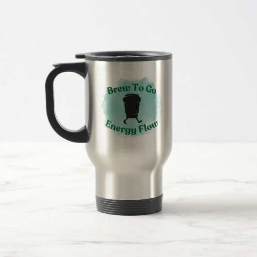 Walking Cup Brew To Go Energy Flow Travel Mug Reisbeker (Links)