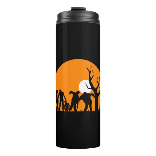 Walking Dead Silhouette Thermosbeker (Voorkant)