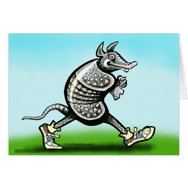 Walking Dillo (Voorkant Horizontaal)