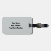 Walking Dog Bagagelabel (Achterkant horizontaal)