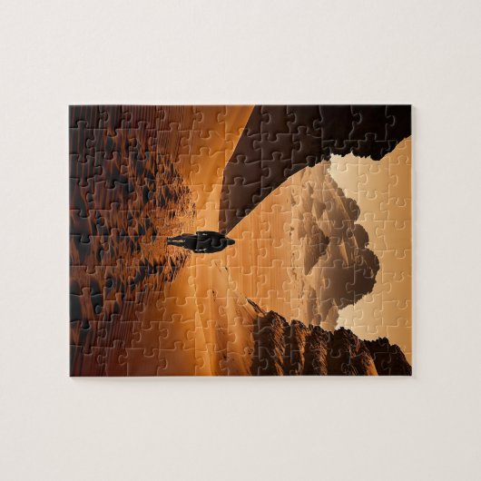 Walking Dune Puzzle Legpuzzel (Horizontaal)