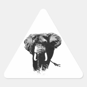 Walking Elephant Sticker
