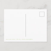Walking endlessly through the deep forest. briefkaart (Achterkant)