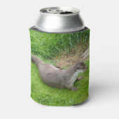 Walking European Otter Koelbox Blikjeskoeler (Blikje Achterkant)