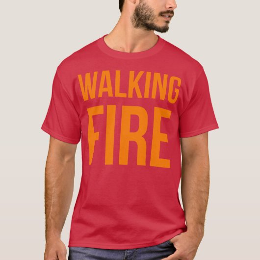 Walking Fire T-shirt (Voorkant)