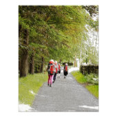 WALKING Fotouitbreiding Foto Afdruk (Voorkant)