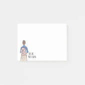 Walking Girl Post-it® Notes (Voorkant)