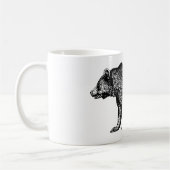 Walking Grizzly Beer Coffee Mok (Links)