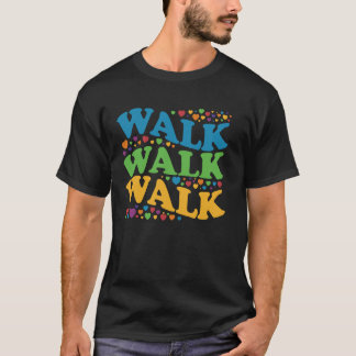 Walking Health Fitness Home Ponden Walk Quote T-shirt