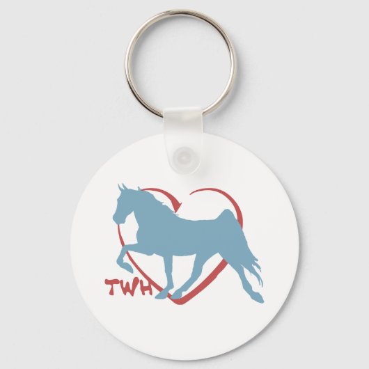 Walking Horse Lover Sleutelhanger (Voorkant)